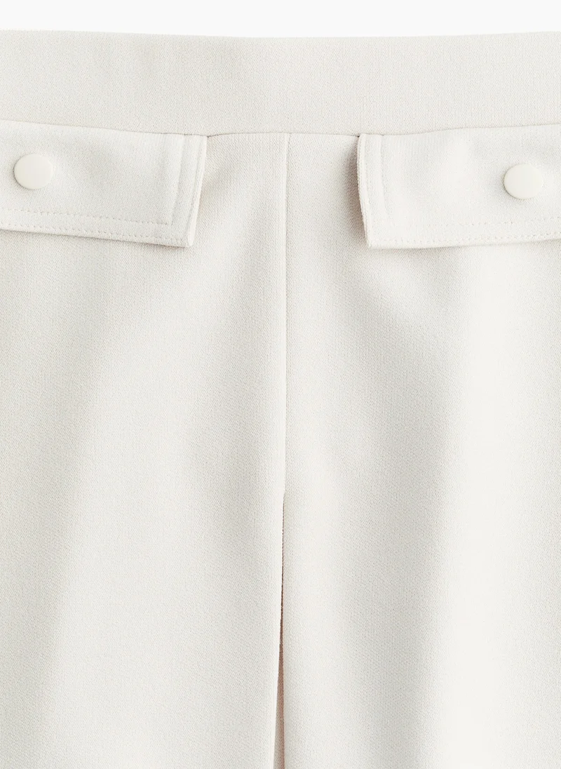H&M Pleat-Detail Skirt