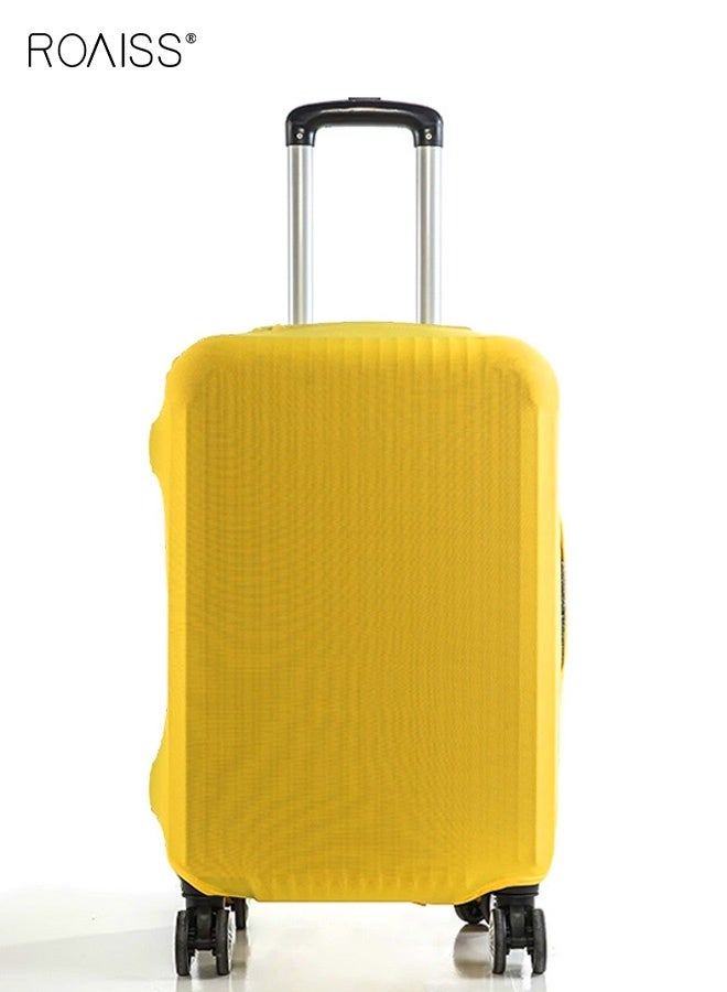 roaiss Elastic Suitcase Cover Luggage Protector Storage Travel Case Cover Telescopic Handle Suitcase Sleeve - Image 1