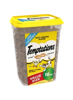 Temptations Classic Treats For Cats Tasty Chicken Flavor 16 Ounces (Pack Of 4)  - Image 1