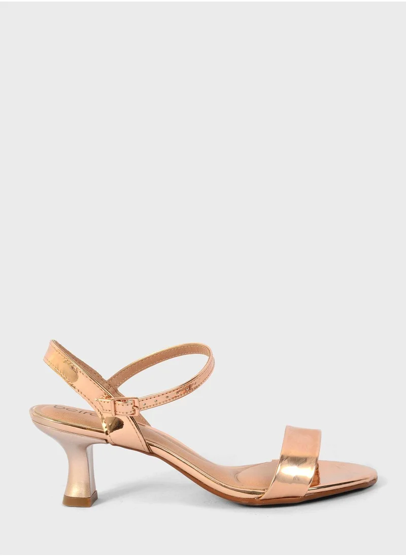 Beira Rio Alterr Ankle Strap High Heel Sandal