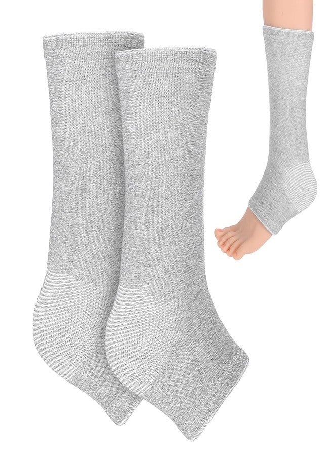Dr Helix Unisex Bamboo Anklet Brace | Adjustable Support for Ankle Pain Relief, Compression Wrap for Sports, Injury Recovery & Comfort | Breathable & Lightweight - (Size - XL) - Image 1