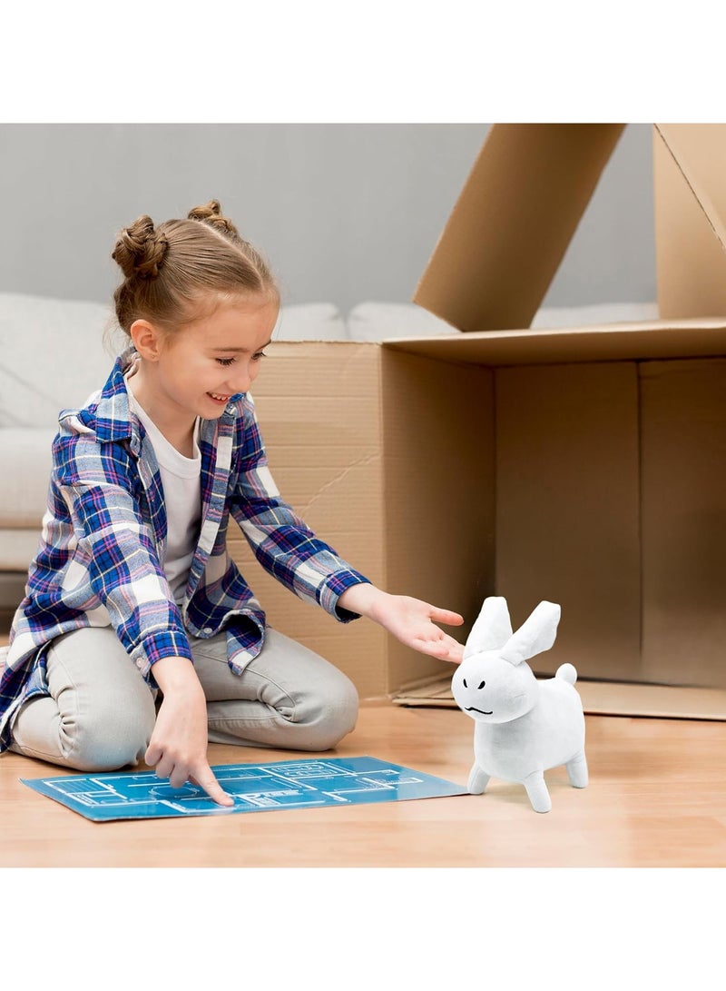 general 11-inch white Gubby plush toy, home decor plush pillow, gift for video game enthusiasts, children, and adults, adorable plush toy - Image 4