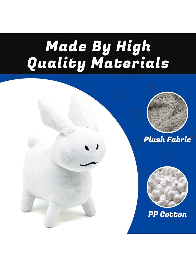 general 11-inch white Gubby plush toy, home decor plush pillow, gift for video game enthusiasts, children, and adults, adorable plush toy - Image 3