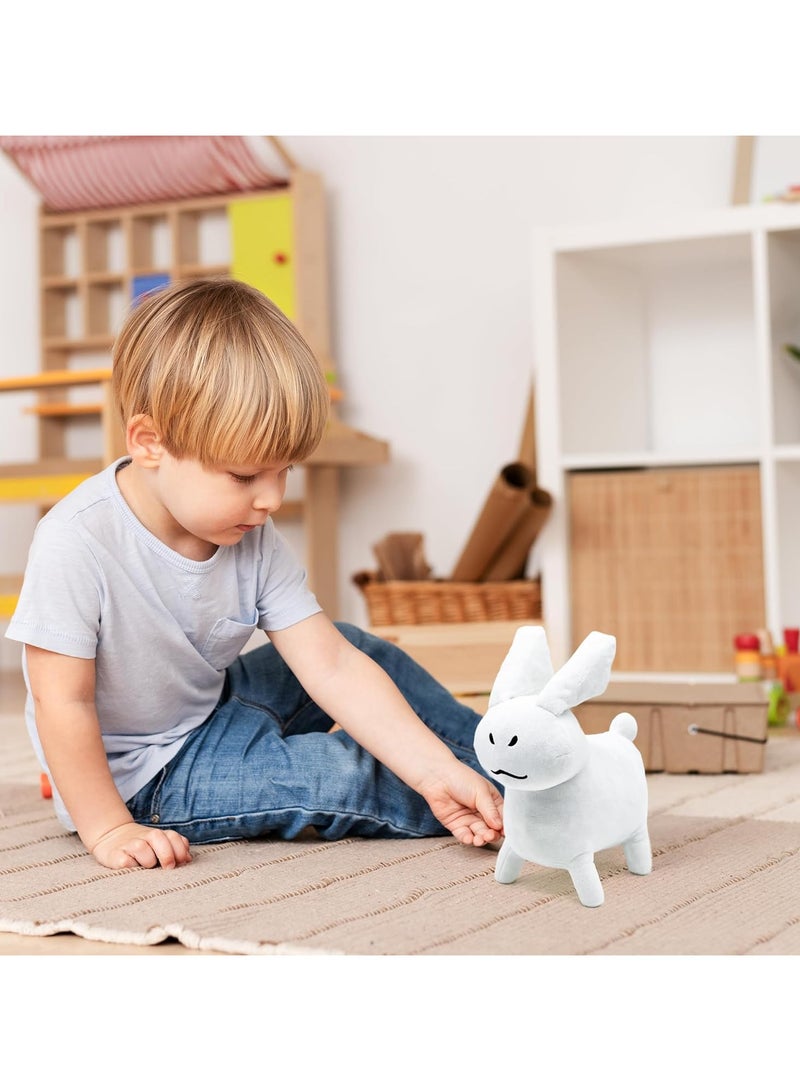 general 11-inch white Gubby plush toy, home decor plush pillow, gift for video game enthusiasts, children, and adults, adorable plush toy - Image 5