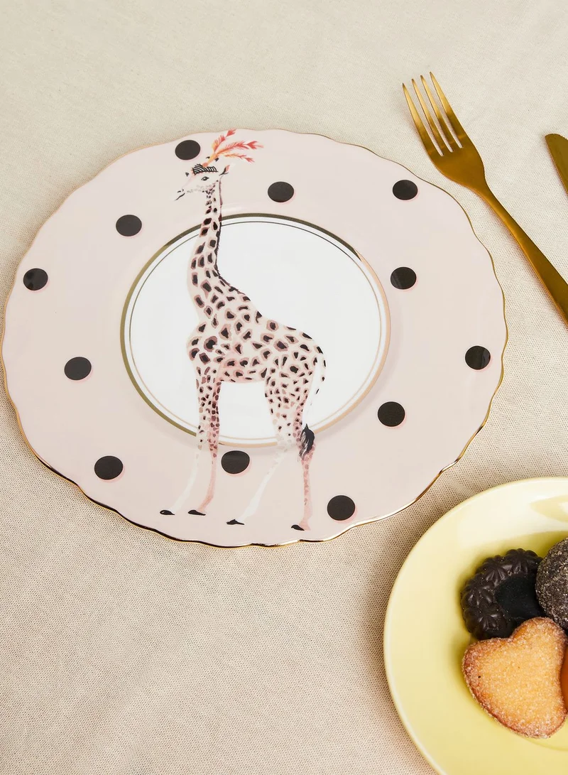 YVONNE ELLEN Giraffe Sandwich Plate