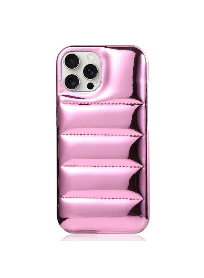 اس-توب جراب هاتف شامل من Laser Aurora Down Jacket لهاتف iPhone 15 Pro - Image 1