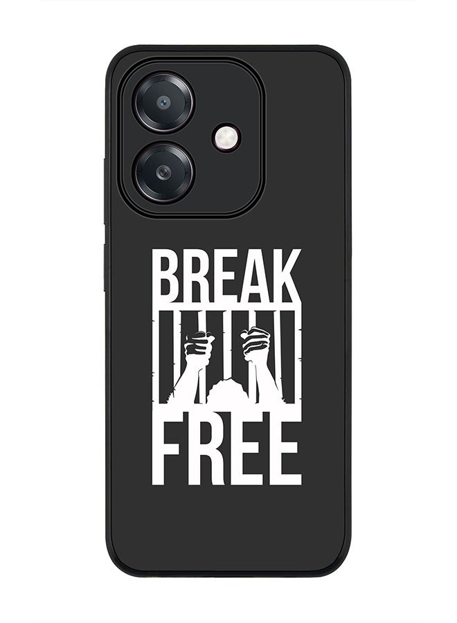 Stylizedd For Oppo A5i Case,Slim fit Camera Protection, Shockproof Thin Phone cover  - Break Free