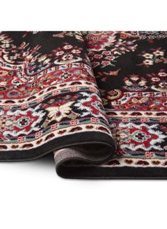 Home Dynamix Home Dynamix Premium Sakarya Traditional Medallion Border Area Rug, Black, 3'7"x5'2" Rectangle  - Image 4