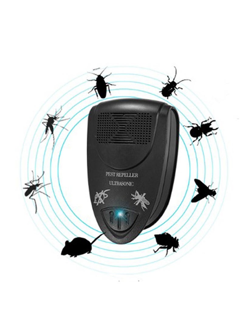 Generic - Ultrasonic Pest Optical double Repeller, Indoor Pest Control, Flea Rat Roach Mosquito Cockroaches Fruit Fly Rodent Ultrasonic Pest Repellent for Home,Kitchen, Office, Warehouse, Hotel - Image 1