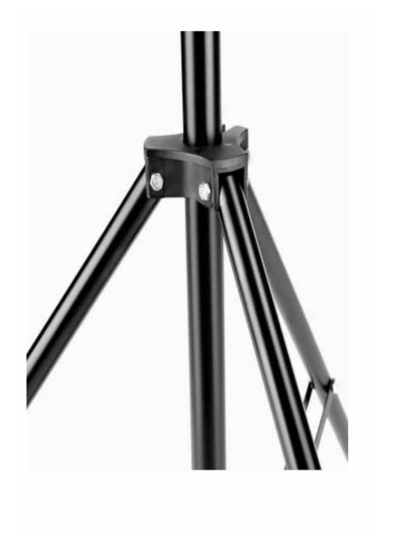 Generic Tripod Aluminum Compact Photography Light Stand with Thread Used Black  - Image 5