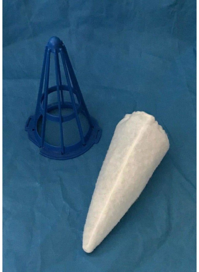 MHYYT Replacement Vacuum Filter Cotton fits Blue Cone for Pool Blaster Water Tech Centennial Filter - Image 4