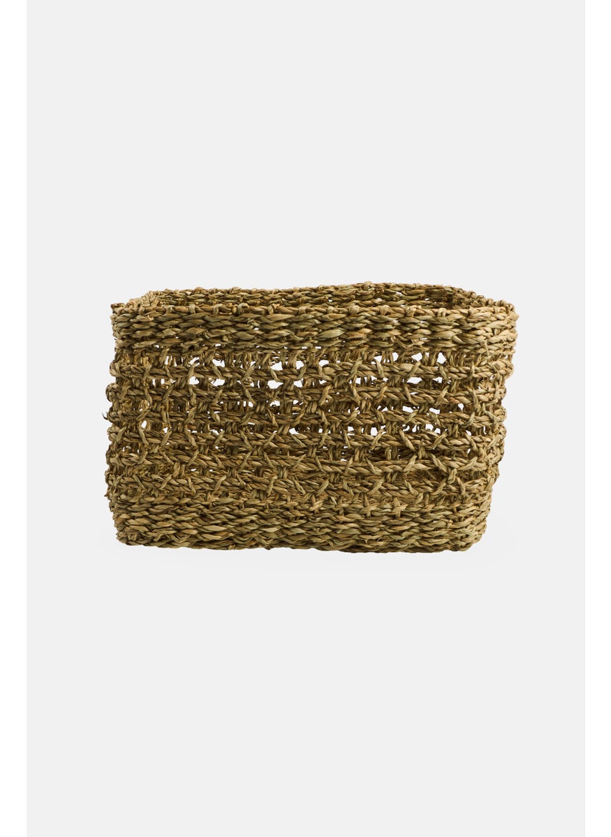 Muy Mucho Rattan Medium Storage Basket,Tan  - Image 2