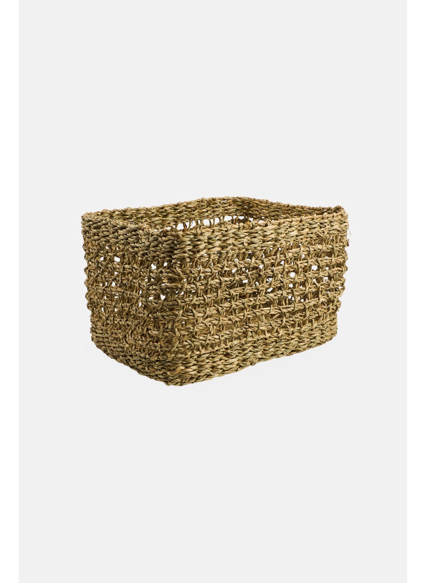Muy Mucho Rattan Medium Storage Basket,Tan  - Image 3