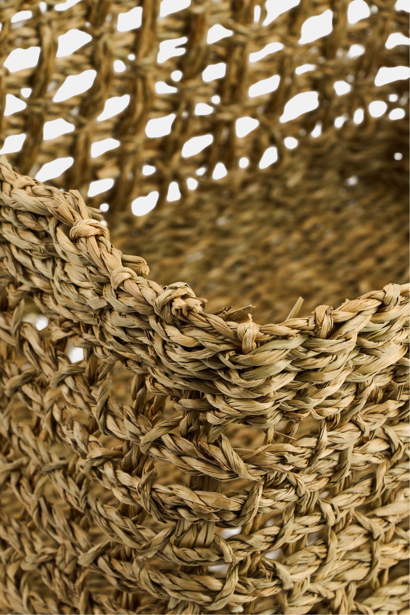 Muy Mucho Rattan Medium Storage Basket,Tan - Image 4