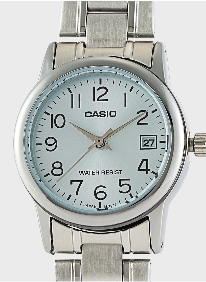 CASIO - Steel Strap Analog Watch - Image 1