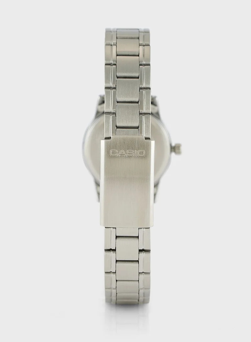 CASIO Steel Strap Analog Watch
