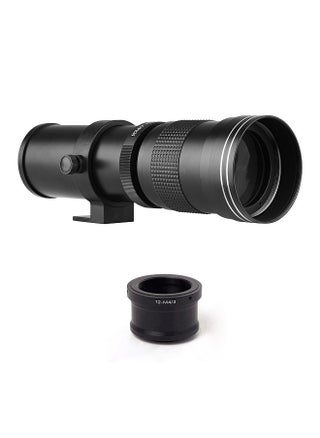Camera MF Super Telephoto Zoom Lens F/8.3-16 420-800mm T2 Mount with M4/3-mount Adapter Ring 1/4 Thread Replacement - pzsku/ZAE965AF782B905995C80Z/45/_/1715659038/58edb13c-74ee-4a14-8847-99cebf932ddb