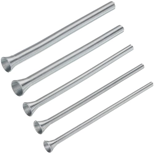 Eoppen Spring Tubing Benders Kit 1/4, 3/8, 1/2, 5/8 and 3/4 Inch 5 in 1 Tube Bender Set for Copper, Brass, Aluminum and Thin Steel Tube - Image 1