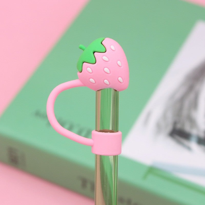 Stanley Cup Straw Sleeve Silicone Straw Cap Flower Straw Plug Explosions Factory Direct Sales - Image 1