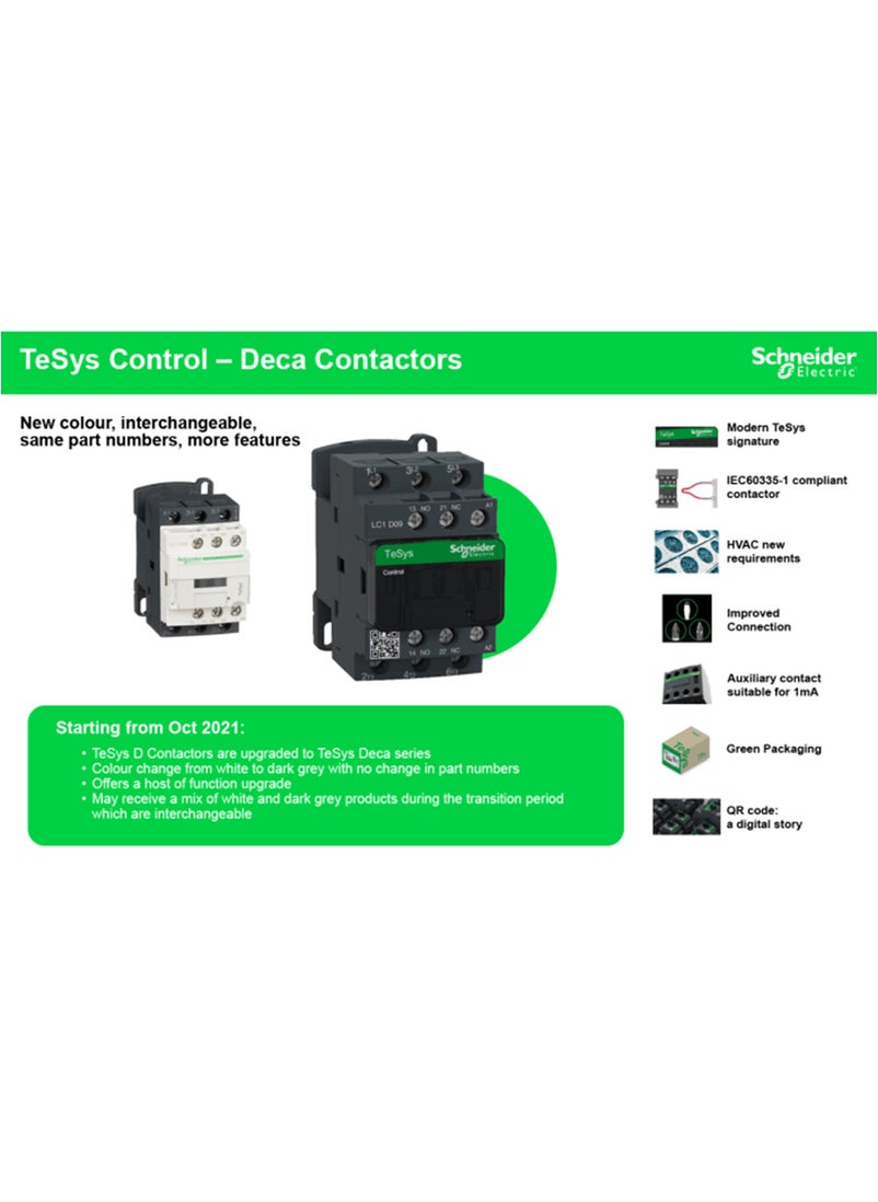 Schneider Schneider LC1D128F7 Contactor 110VAC  - Image 2