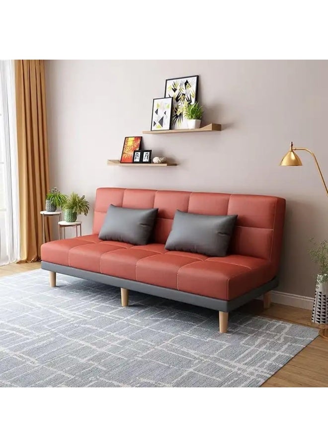 Comfynest Family Sofa Bed Casual Living Room Furniture (Reddish Brown)  - Image 1