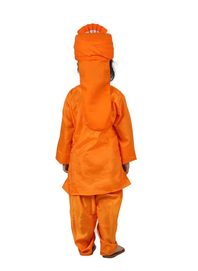 BookMyCostume BookMyCostume Swami Vivekananda Historical Personality Kids Fancy Dress Costume 5-6 years  - Image 3