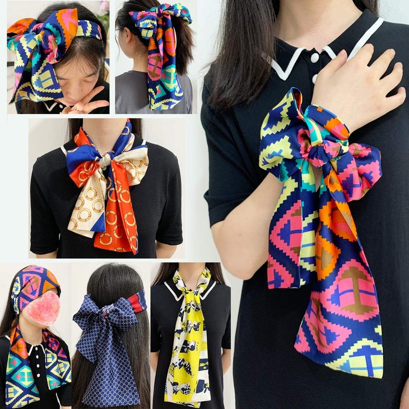 XTREND Satin Edge Laying Scarf Wrap Headband edge Laying Scarf for lace Wigs Non-slip Hair Wrap Satin Wig Grip For Wig - Image 5