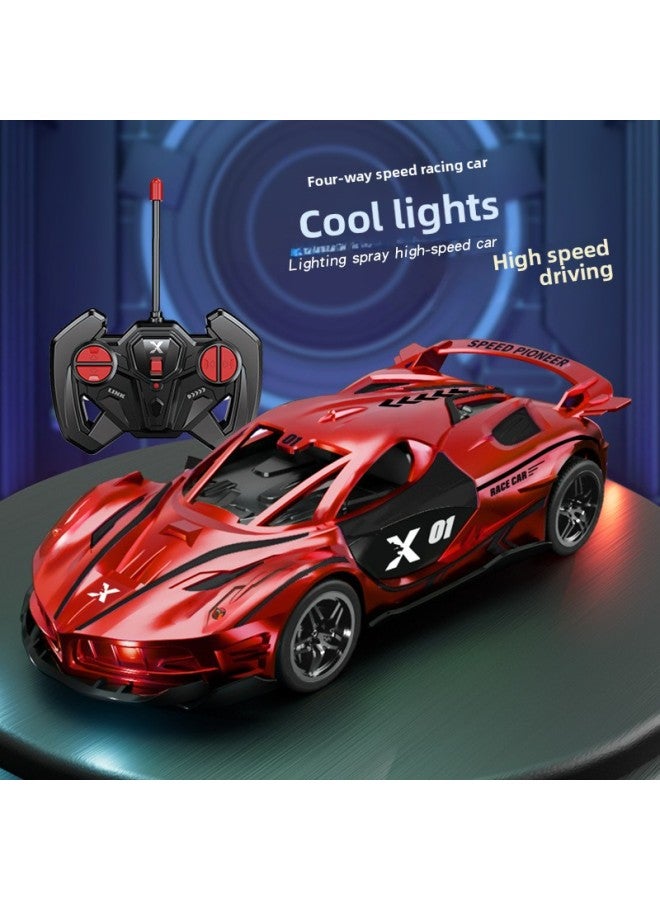 Children's Remote Control Car Charging Rc Electric Simulation Sports Car Racing Boy Drift Car 612 Years Old Toy-Color:1:22 Red Lambo Sports Car Remote Control Car (four-way Charging)-Scale:Single Battery - Image 5