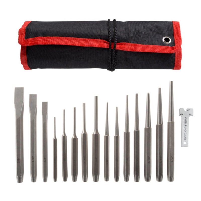 Stalwart 75HT4072 Punch And Chisel Set 16 Piece - Image 2