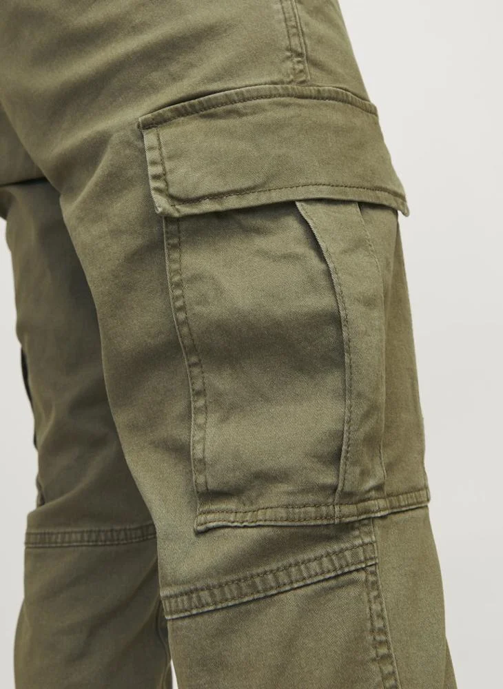 JJ Rebel  Casual Slim Fit Cargo Pants for Men | Best Price UAE