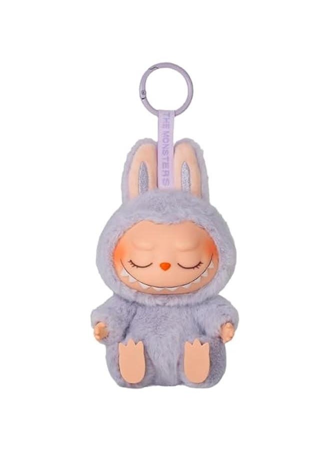 Arabest Labubu Plush Doll Backpack Keychain Pendant Hanging Ornament Stress Relief Keyring Gift  - Image 1