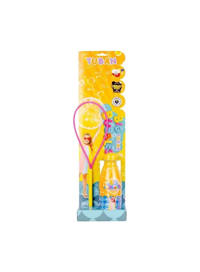 Tuban Tuban Big Bubbles Soap Bubble Ring with Bubble Liquid (400 ml) - Image 1