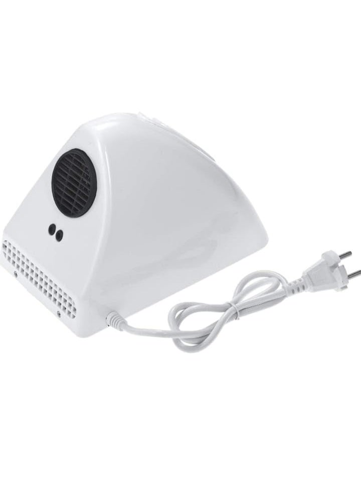 NISHWARE NISHWARE Automatic ABS Plastic Small Hand Dryer with High Speed Touch Less Sensor 800 W White  - Image 4