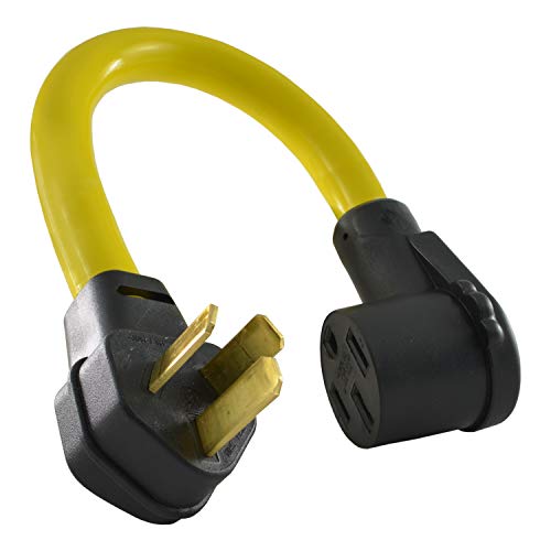 Conntek EV1050T NEMA 10-50P to NEMA 14-50R (Tesla Style) Adapter Cord compatible with Tesla Vehicles,Black - Image 3