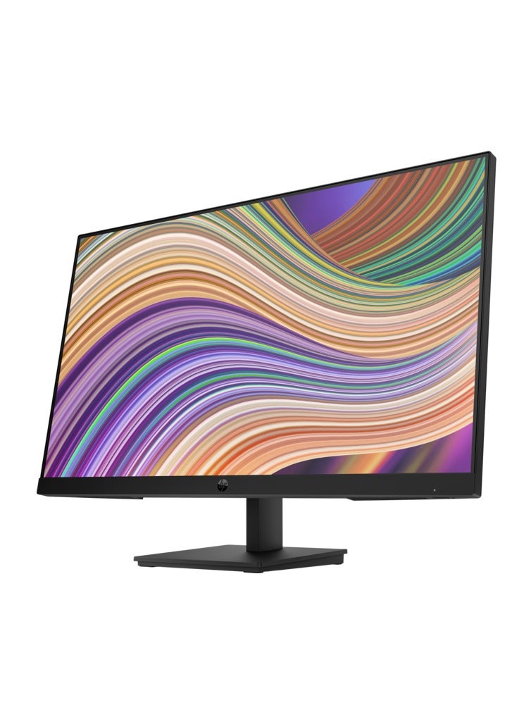 HP شاشة P27 G5، 27" عرض FHD IPS، معدل تحديث 75Hz، زمن استجابة 5ms (GtG مع Overdrive)، تحكم على الشاشة، بدون حدود من 3 جوانب، ارتفاع وزاوية قابلة للتعديل - Image 2