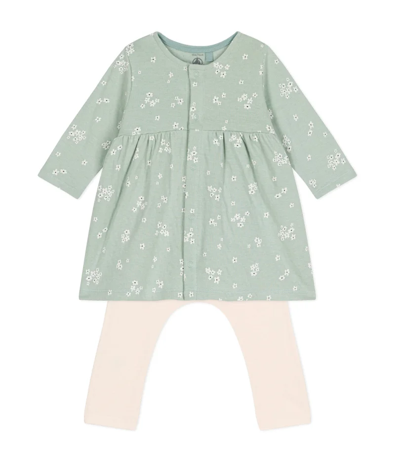Petit Bateau Floral Print Dress