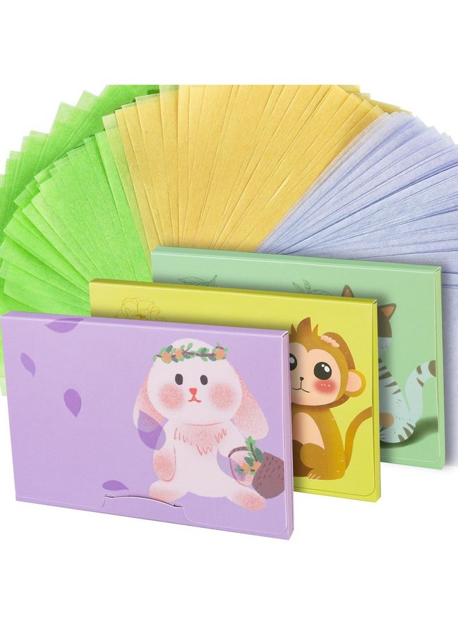 HNYYZL 300 Sheets Blotting Paper, HNYYZL Oil Absorbing Sheets for Oily Skin, Oil Control for Face, Makeup Blotting Paper, Natural Oil Absorbing Facial Blotting Sheets for Oily Skin Care (Pack of 3)  - Image 1