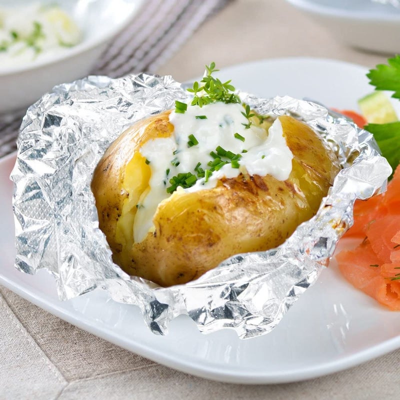 ForPro Professional Collection Embossed Foil Sheets 500S, Aluminum Foil, Pop-Up Dispenser, for Hair Color Application and Highlighting Services, Food Safe, 5" W x 10.75" L, 100-Count - Image 3