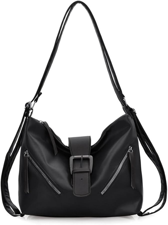 Large Capacity Retro Women Shoulder Bag Crossbody Backpack Handbag for Everyday Commuting - Image 2