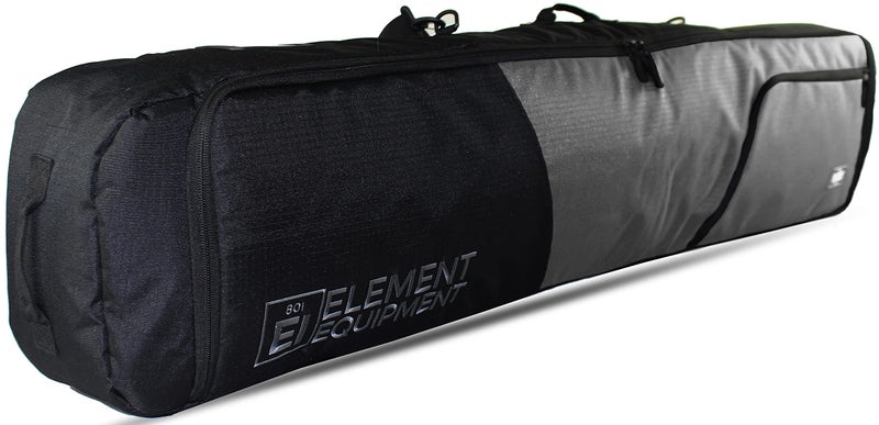 Element Equipment Deluxe Padded Snowboard Bag - Premium High End Travel Bag Grey Ripstop 157 - Image 1