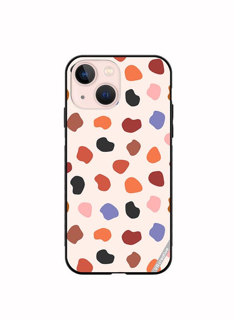 Protective Case Cover For Apple iPhone 14 Mix Pattern Design Multicolour