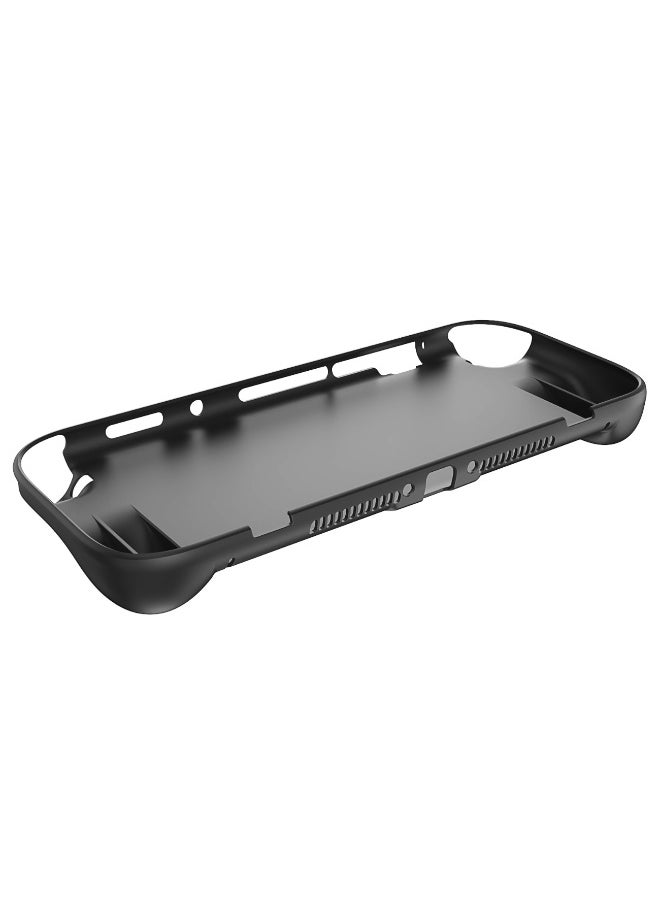 1pcs Soft Case For Nintendo Switch 2 (2025) Ergonomic Protection Cover Non-Slip Soft Handheld Console Shell Lightweight TPU Protective Case Game Accessories (Black)