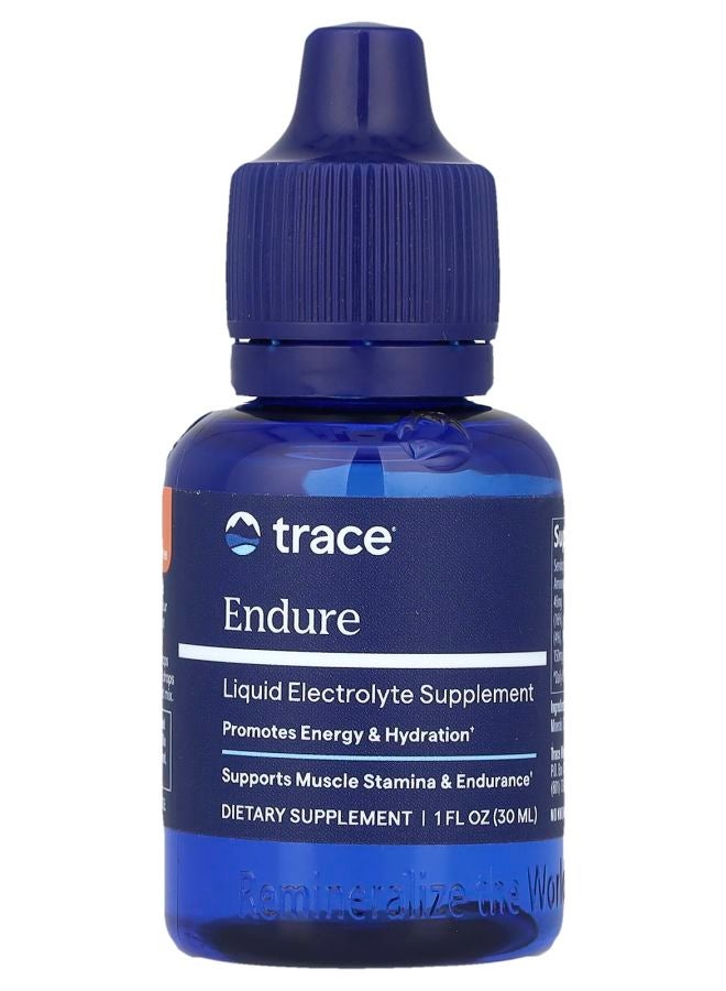 Trace Minerals مكمل إلكتروليت سائل إندور 1 أونصة سائلة (30 مل)