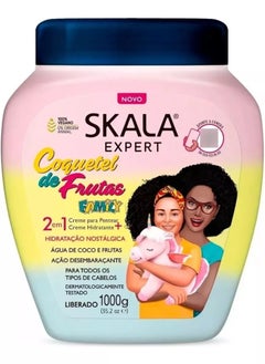 SKALA SKALA Coquetel de Frutas Hair Cream Hair Treatment Conditioning (1000g)  - Image 2