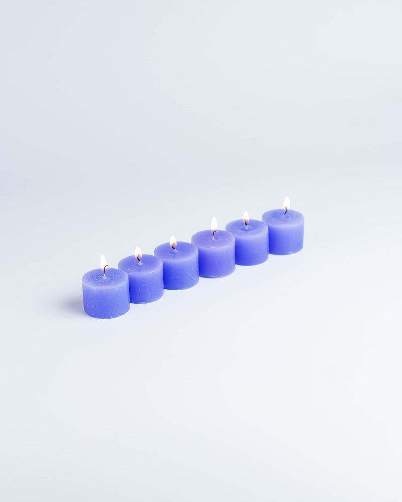 AURA DECOR AuraDecor Ocean Breeze Scented Votive Candles Pack of 12 | Smokeless Long Burning Aroma Candles (Up to 8 Hours) for Home Decor, Wedding, Spa, Meditation & Gifting - Image 4