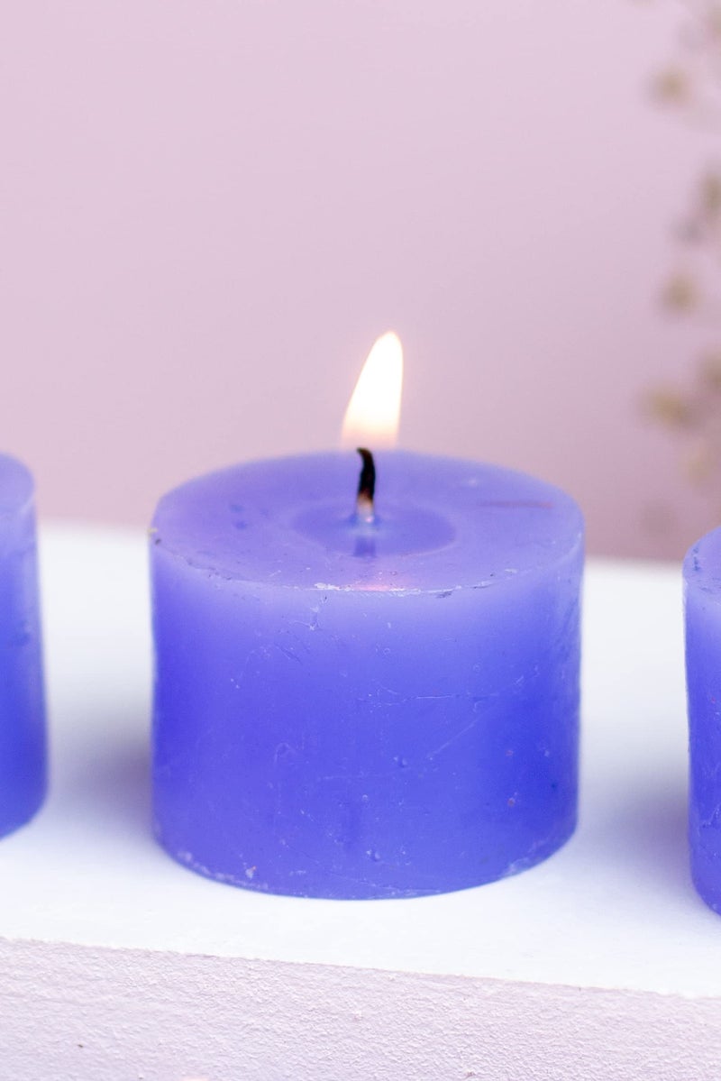 AURA DECOR AuraDecor Ocean Breeze Scented Votive Candles Pack of 12 | Smokeless Long Burning Aroma Candles (Up to 8 Hours) for Home Decor, Wedding, Spa, Meditation & Gifting - Image 5