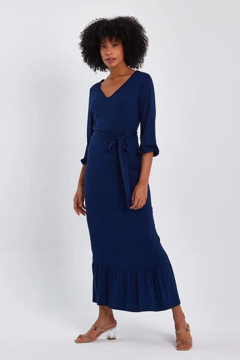 الكسندر جاردي Belted Jersey Dress