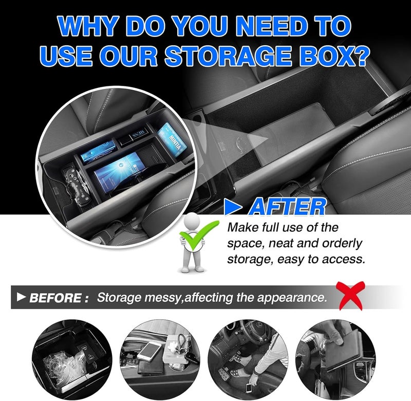 Autorder Center Console Organizer for 2025 Toyota Camry - Image 4