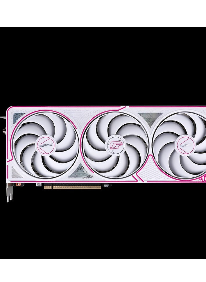 Colorful Dual GeForce RTX™ 4070 White OC Edition 12GB GDDR6X Graphics Card (PCIe 4.0, DLSS 3, HDMI 2.1, DisplayPort 1.4a, Axial-tech Fan Design, 0dB Technology)  - Image 1