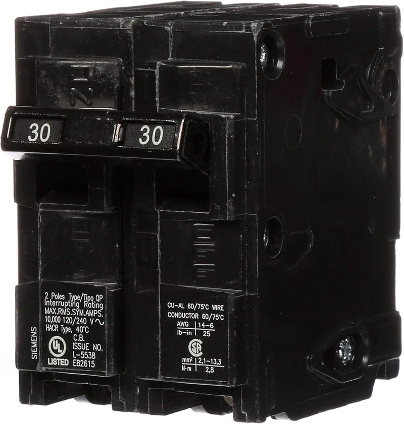 SIEMENS Siemens Q230U 30 Amp 2 pole 240Volt Circuit Breaker  - Image 1